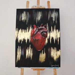 'cordis'🫀acrílico sobre lienzo, 2025. ✨